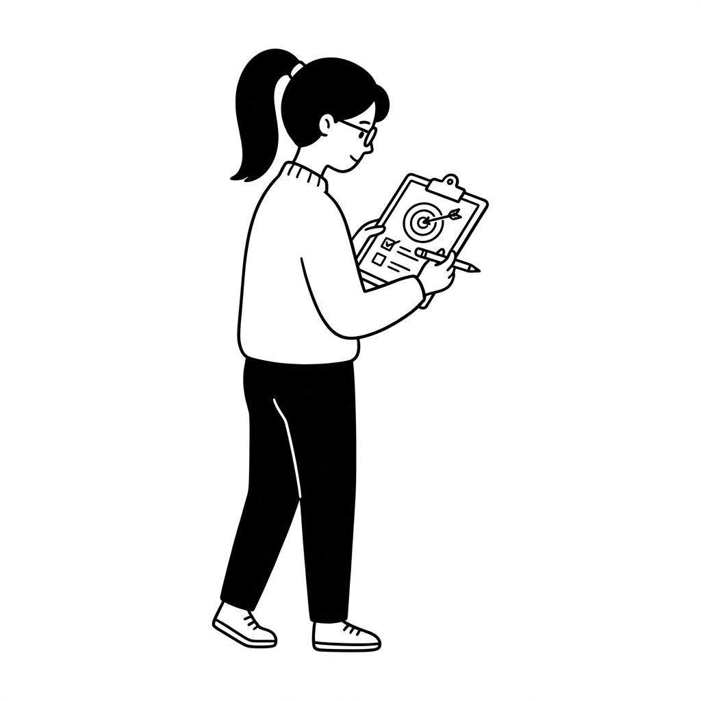 Goal Tracking Illustration